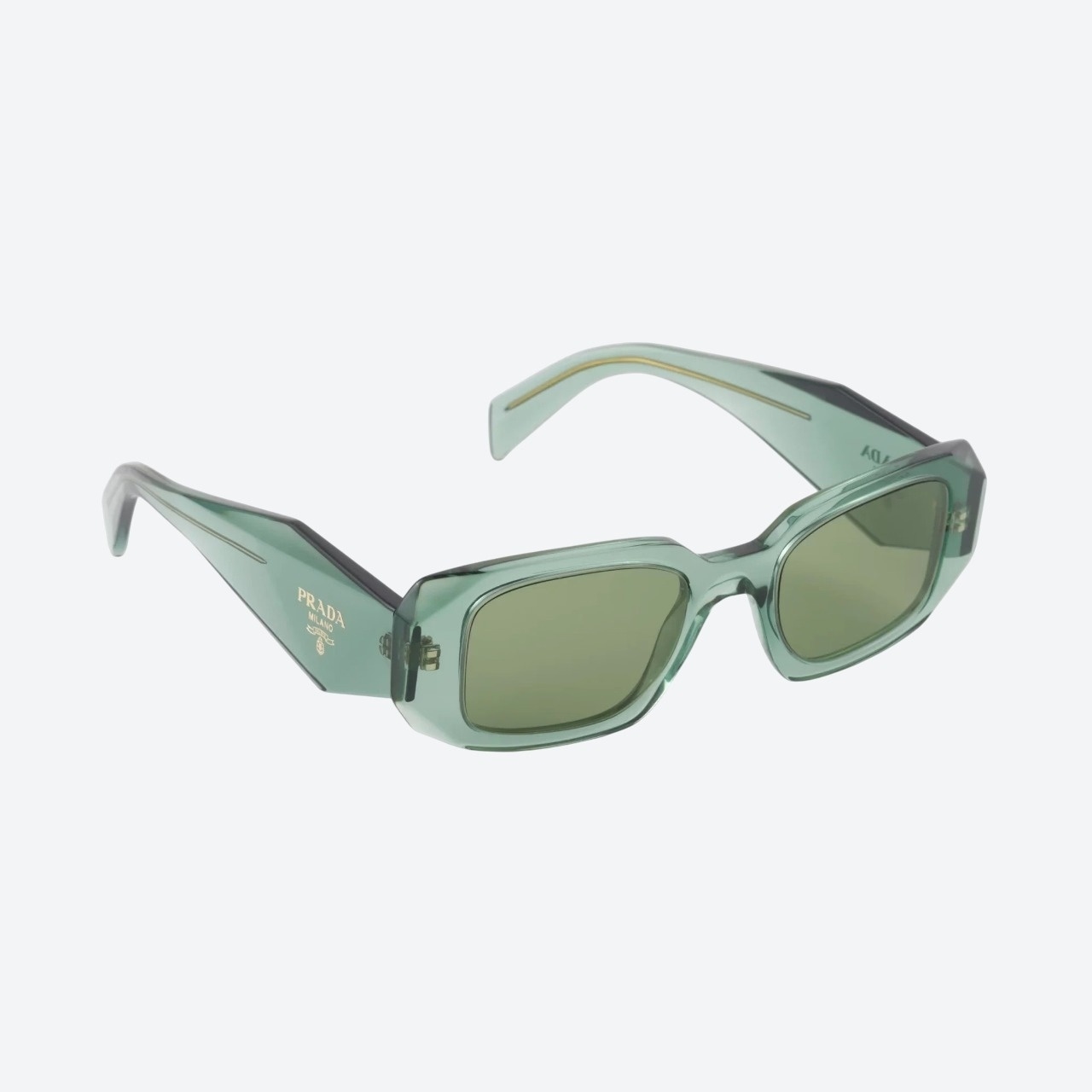 Prada Symbole sunglasses in sage green